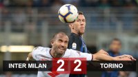 خلاصه بازی اینترمیلان 2-2 تورینو در سری آ HD