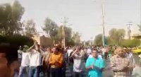 اعتصابات عمومی با راهپیمایی کارگران فولاد اهواز