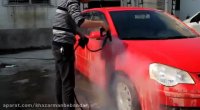 شستشوی بدنه خودرو با کارواش بخار