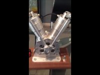 solenoid motor construction (V-twin)