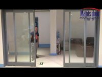 درب شیشه ای اتوماتیک خروج اضطراری