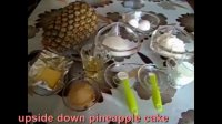 کیک وارونه آناناس - upside down pineapple cake - آشپزی از اینجا تا آنجا با عذرا