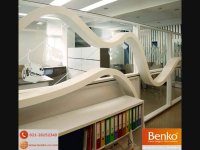 مبلمان اداری ام د اف-مبلمان اداری بنکو-26100782-021