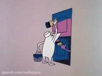 کارتون پلنگ صورتی