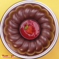 دستور تهیه و تزئین کیک با شکلات مایع