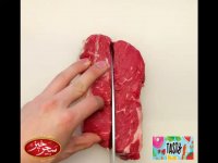 طرز تهیه اسان استیک نان سیر