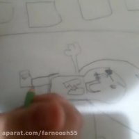 کرونا در نقاشی کودکان