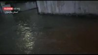 بارندگی شدید در چالوس و بی توجهی مدیران شهری