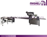 دستگاه بسته بندی شکلات با فیدر خطی