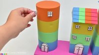 ساخت خانه مینیاتوری با سه برج توسط ماسه های متحرک