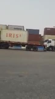 ممانعت از بار گیری رانندگان به دلیل اعتصابات سراسری