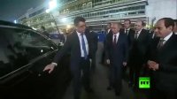 رانندگی پوتین برای رئیس جمهور مصر با لیموزین