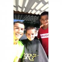 کریس رونالدو و کودکان فامیل