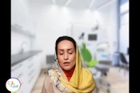 کاشت ایمپلنت دندان - فیلم رضایتمندی بیمار ایمپلنت سرکارخانم بیده