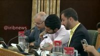 حاشیه جالب در نشست خبری کاهش تعهدات برجامی ایران