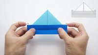 TRADITIONAL ORIGAMI BOAT