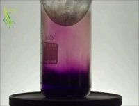 واکنش شیمیایی بلور ید