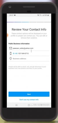 آموزش بیزینسی کردن اینستاگرام