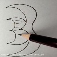 آموزش نقاشی پرستو زیبا