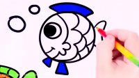 اموزش نقاشی برای کودکان - حیوانات دریا