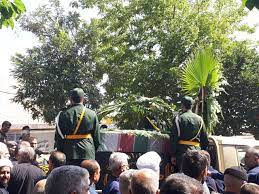 تشییع پیکر شهید محمد صالح جعفری