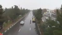 بارش رحمت الهی در کویر سمنان