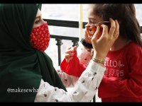 آموزش دوخت ماسک پارچه ای در خانه