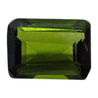 نگین تورمالین سبز پررنگ اصل تراش امرالد کد N119