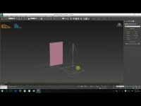 آموزش اعمال باد به پرده در  3dmax