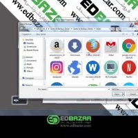 نحوه تغییر چیدمان صفحه دسکتاپ