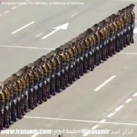 نمایشی جالب از هماهنگی فوق‌العاده نظامیان ارتش ارمنستان
