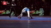 پیروزی محمد نخودی در برابر نماینده چین در کشتی آزاد