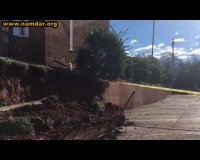 🔰ریزش #دیوار_حائل_بتنی