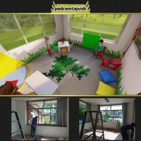 تبدیل خرابه به اتاق نگهداری کودک