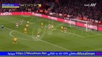 لحظات حساس بازی آرسنال اتلتیکومادرید صحنه شماره 4