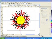 16- آموزش کرل - شمسه حروف 2 - گرافیک - Corel Draw