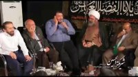 روضه خوانی حاج حیدر خمسه در کنار حجت الاسلام مهدی دانشمند