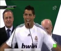 معارفه " رونالدو " در سانتیاگوبرنابئو