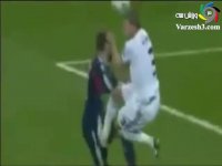 خشونت په په در بازی فوتبال