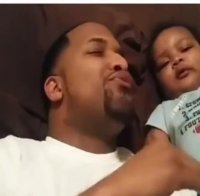 آموزش سبک "بیت باکس" پدرها به نوزادان