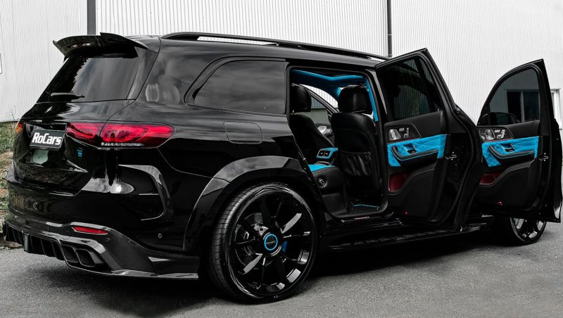 خودروی خفن مرسدس AMG GLS 63