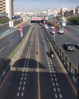 خیابان آزادی تهران در صبح آخرین روز بهار 1404