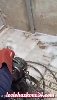 لوله بازکنی حیاط و پارکینگ کاشان با رعایت کامل بهداشت و  ویروس کرونا