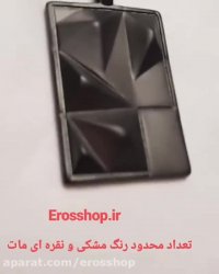 آویز اسپرت طرح مونت یا کوه در دو رنگ مشکی و نقره ای