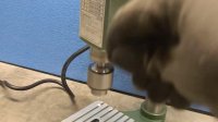 Drill press demo