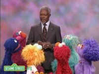 Sesame Street: Kofi Annan Helps Out