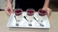 Pomegranate Lemon  Panna Cotta دسر انار و لیمو