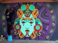 نقاشی بر روی دیوار!