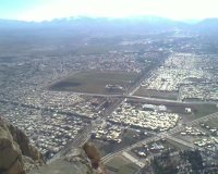 منظره شهرکرمانشاه ازبالای کوه
